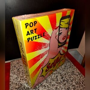 "Selfie" Pop Art Puzzle 500 piece By SimpleBeing.